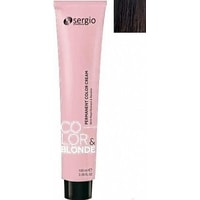 Крем-краска для волос Sergio Professional Color&Blonde 4 коричневый