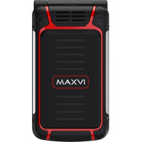 Кнопочный телефон Maxvi E10 (красный)