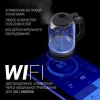 Электрический чайник Polaris PWK 1712CGLD Wi-Fi IQ Home в Пинске