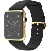 Умные часы Apple Watch Edition 42mm Yellow Gold with Black Classic Buckle (MKL62)