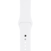 Умные часы Apple Watch Series 2 38mm Silver with White Sport Band [MNNW2]
