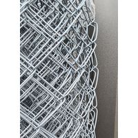 Строительная сетка Сетка-рабица в ПВХ 55х55 2.4мм 1.8x10м (серый)