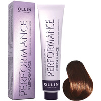 Крем-краска для волос Ollin Professional Performance 6/34 темно-русый золотисто-медный