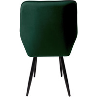 Интерьерное кресло AksHome Pablo 72330 (темно-зеленый велюр HLR-57/черный)
