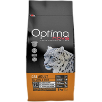 Сухой корм для кошек Optimanova Cat Adult Salmon & Rice 8 кг