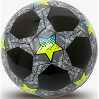 Футбольный мяч Ingame Pro Black (3 размер, черный/желтый/голубой)
