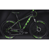 Велосипед LTD Rebel 730 27.5 2022 (черный/зеленый)