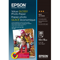 Фотобумага Epson Value Glossy Photo Paper 10х15 183 г/м2 20 листов [C13S400037]