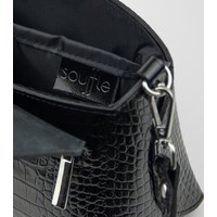 Женская сумка Souffle 413 4133601 (черный кайман шик-с)