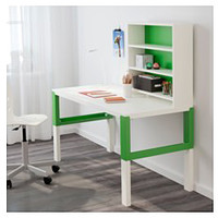 Стол Ikea Поль (белый/зеленый) 192.784.13