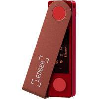 Аппаратный криптокошелек Ledger Nano X (рубиновый красный)