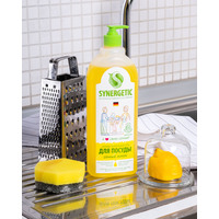 Средство для мытья посуды Synergetic антибактериальное, с ароматом лимона 1 л