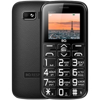 Кнопочный телефон BQ-Mobile BQ-1851 Respect (черный)