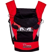 Рюкзак-переноска Polini Kids Минни Маус с вышивкой 0001700-9 (черный/красный)