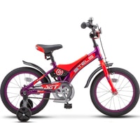 Детский велосипед Stels Jet 16 Z010 2020 (фиолетовый/красный)