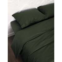 Постельное белье Loon Emily (2-спальный, наволочка 50x70, темно-зеленый)