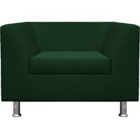 Интерьерное кресло Brioli Дедрик (рогожка, J8 темно-зеленый)