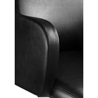 Кресло UNIQUE Blossom PU (черный)