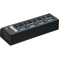 USB-хаб  Buro BU-HUB4-U3.0-L