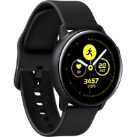 Умные часы Samsung Galaxy Watch Active (черный сатин)