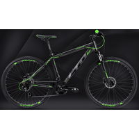 Велосипед LTD Crossfire 840 2022 (черный/зеленый)