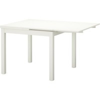 Кухонный стол Ikea Бьюрста белый (202.047.51)