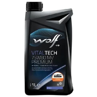 Трансмиссионное масло Wolf VitalTech 75W-80 Multi Vehicle Premium 1л