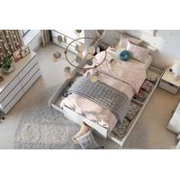 Кровать NN мебель Токио 90x200 00-00106113 (белый текстурный)