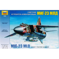 Сборная модель Звезда Советский истребитель-бомбардировщик МиГ-23МЛД