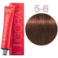 Крем-краска для волос Schwarzkopf Professional Igora Royal Permanent Color Creme 5-6 60 мл