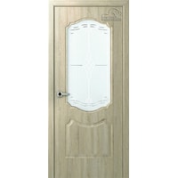 Межкомнатная дверь Belwooddoors Перфекта 90 см (стекло, экошпон, дорато/мателюкс 36)