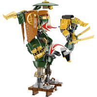 Конструктор LEGO Ninjago 71794 Командные роботы ниндзя Ллойда и Арин