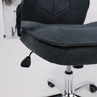 Кресло AksHome Kapral (ткань, серый)