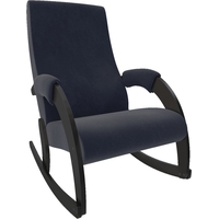 Кресло-качалка Комфорт 67М (венге/verona denim blue)