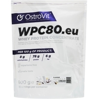 Протеин сывороточный (концентрат) OstroVit WPC80 (ваниль, 900 г)