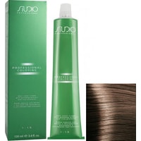 Крем-краска для волос Kapous Professional Studio с женьшенем S 7.23 бежевый перламутровый блонд