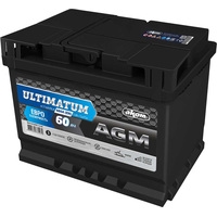 Автомобильный аккумулятор AKOM Ultimatum AGM R (60 А·ч)