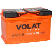 Автомобильный аккумулятор VOLAT Prime R (74 А·ч)