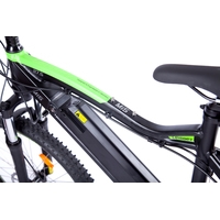 Электровелосипед Leisger MI5 (черный/зеленый)