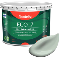 Краска Finntella Eco 7 Meditaatio F-09-2-3-FL043 2.7 л (серо-зеленый)