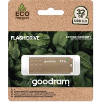USB Flash GOODRAM UME3 Eco Friendly 32GB (коричневый)