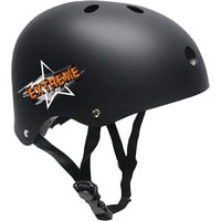 Cпортивный шлем Alpha Caprice WX-1BPP (р. 50-55, черный/оранжевый)