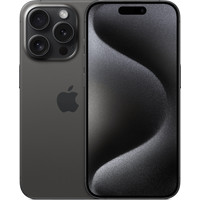 Смартфон Apple iPhone 15 Pro 256GB Неиспользованный by Breezy, грейд N (черный титан)