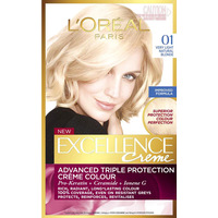 Крем-краска для волос L'Oreal Excellence 01 Супер-осветляющий русый натуральный