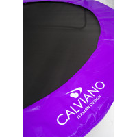 Батут Calviano Inside Master Purple 374 см - 12ft (внутренняя сетка, с лестницей)