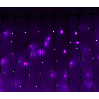 Световой дождь Luazon Занавес 3W (2x3 м, фиолетовый) [1080238]