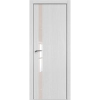 Межкомнатная дверь ProfilDoors 6ZN 60x200 (монблан/стекло перламутровый лак)