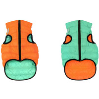 Куртка для животных AiryVest Lumi 2249 (M, оранжевый/салатовый)