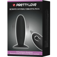 Анальная пробка Pretty Love Remote Control Vibrating Plug BI-040045W