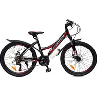 Велосипед Greenway 4930M 24 р.15 2021 (черный/красный)